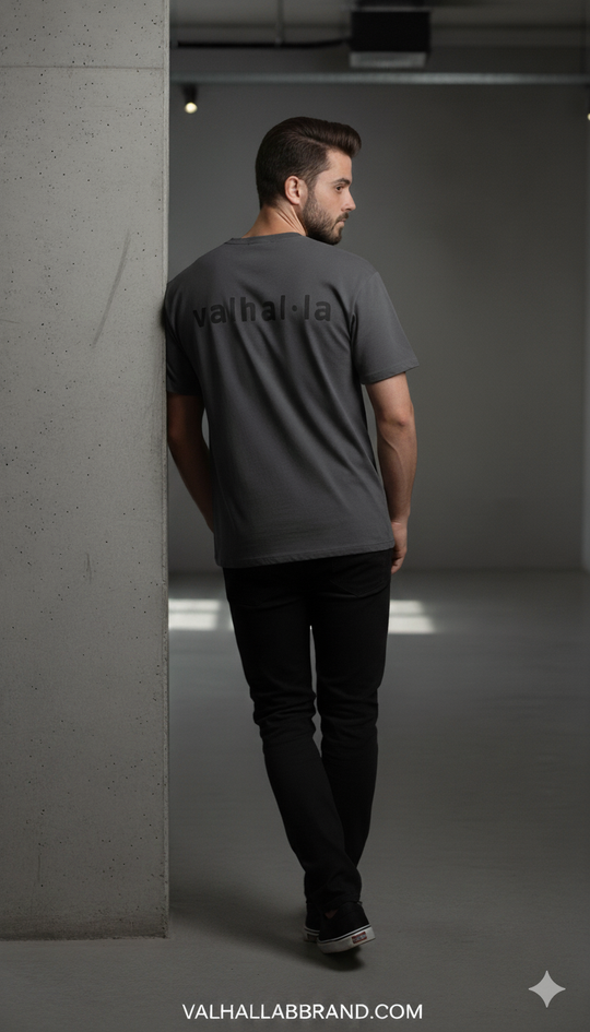 Camiseta Valhalla Signature - Iron Grey