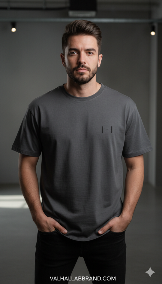 Camiseta Valhalla Signature - Iron Grey