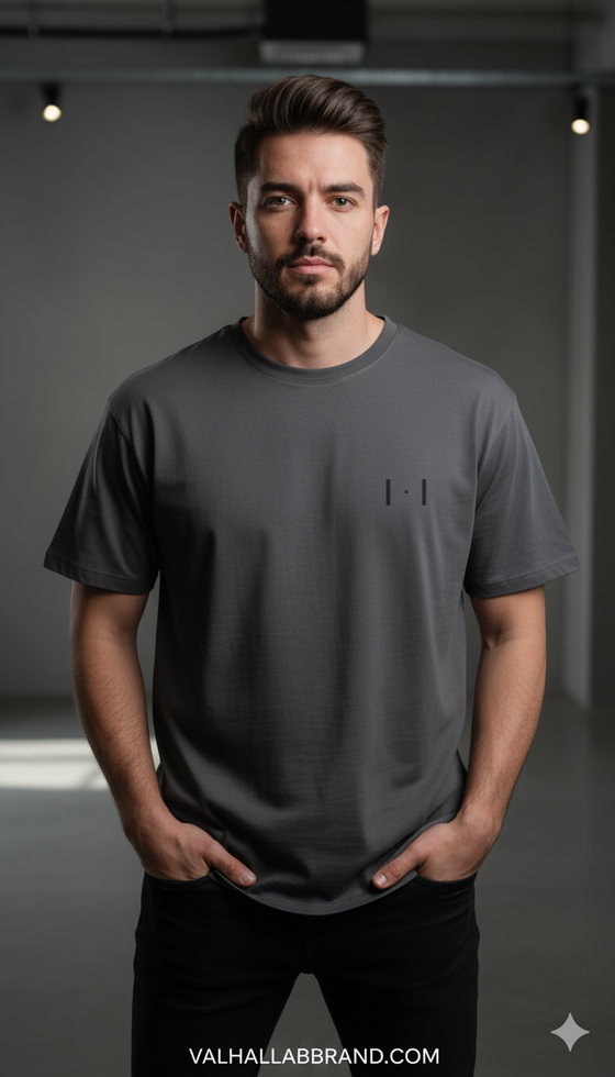 Camiseta Valhalla Signature - Iron Grey